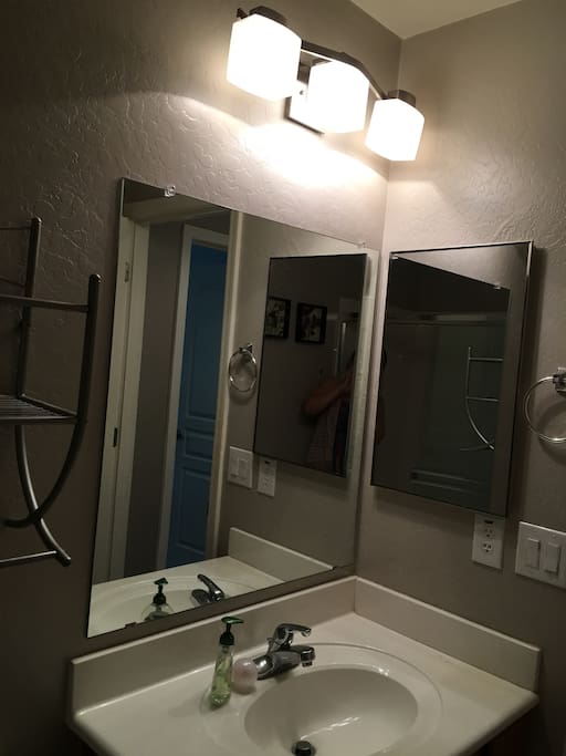 Sink, and Cabinets.