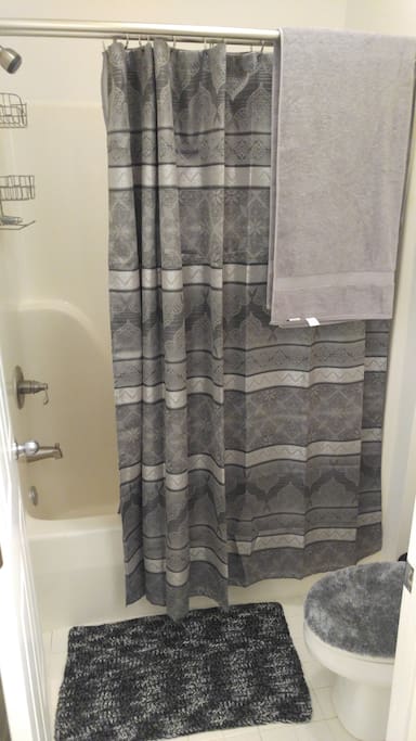 Master shower
