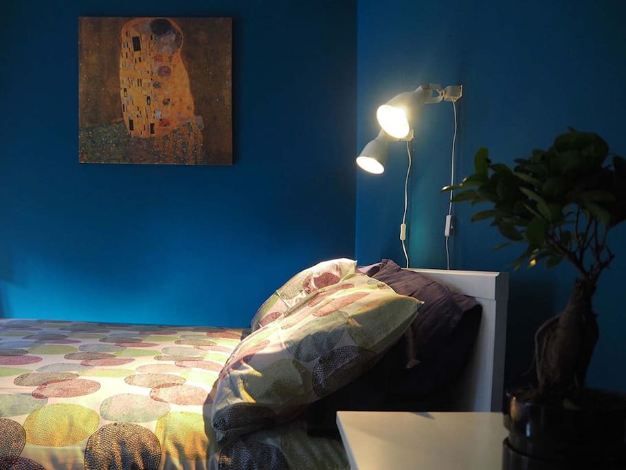 La stanza blu del B&B Arco Etrusco