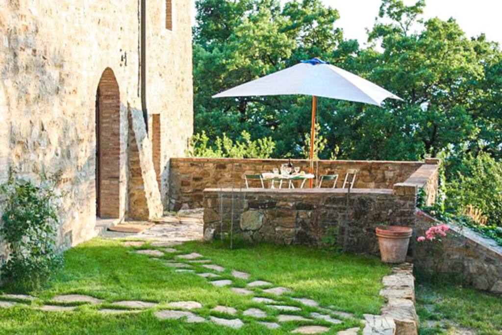 Terrazza privata esterna