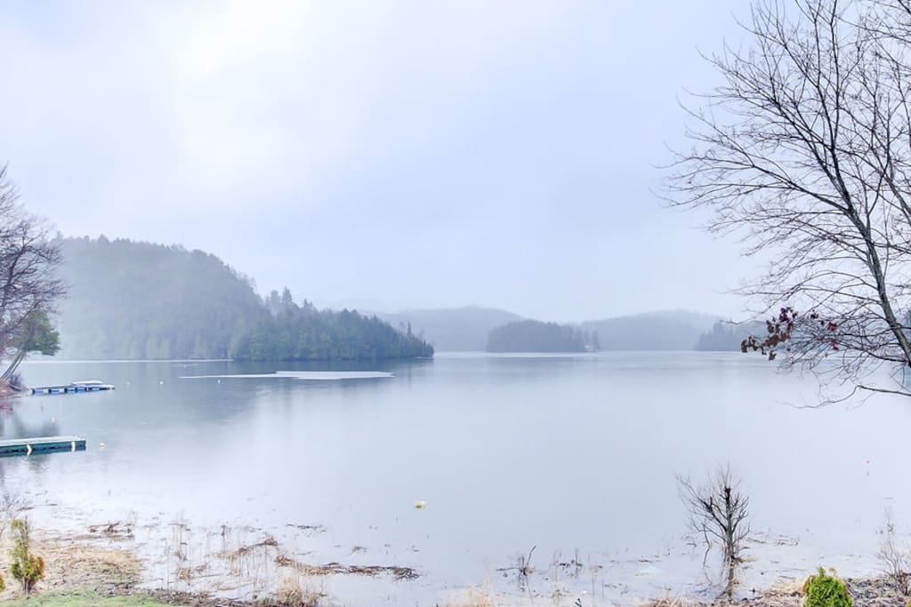 The view of Lake St-Pierre