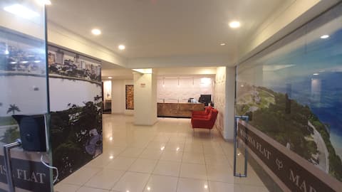 Top Airbnb: Flat beach by the sea!! Foot in the sand, foot in the mall em João Pessoa