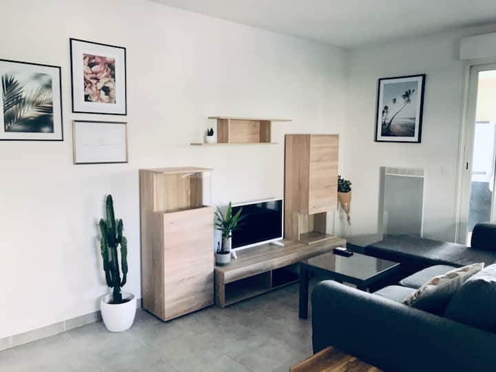 T2 Port-fréjus Au Calme, Wifi, Parking, Plage - Fréjus
