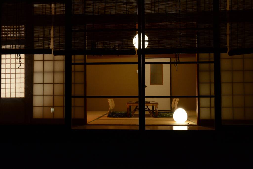 View from the garden/お庭からの眺め