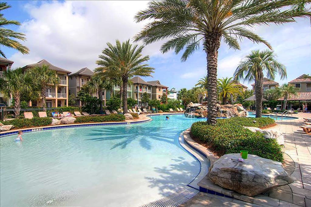 Fab Villages of Crystal Beach Lagoon Pool!