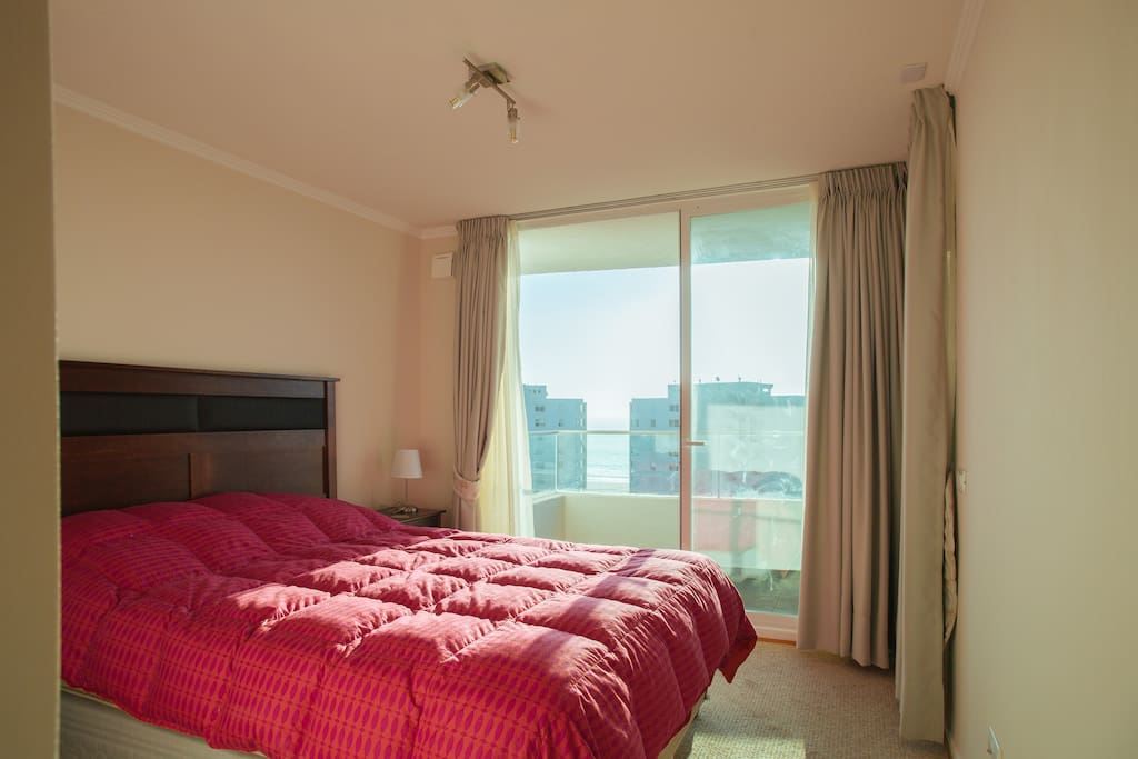 Un dormitorio en Suite con espectacular vista
