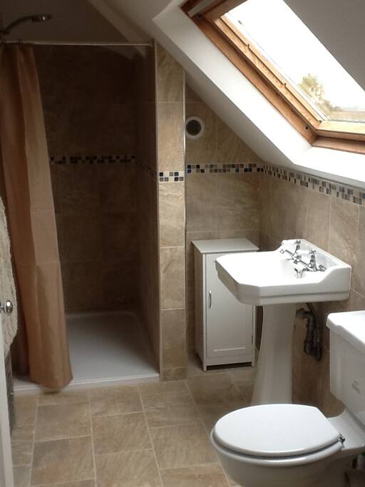 Walk in shower