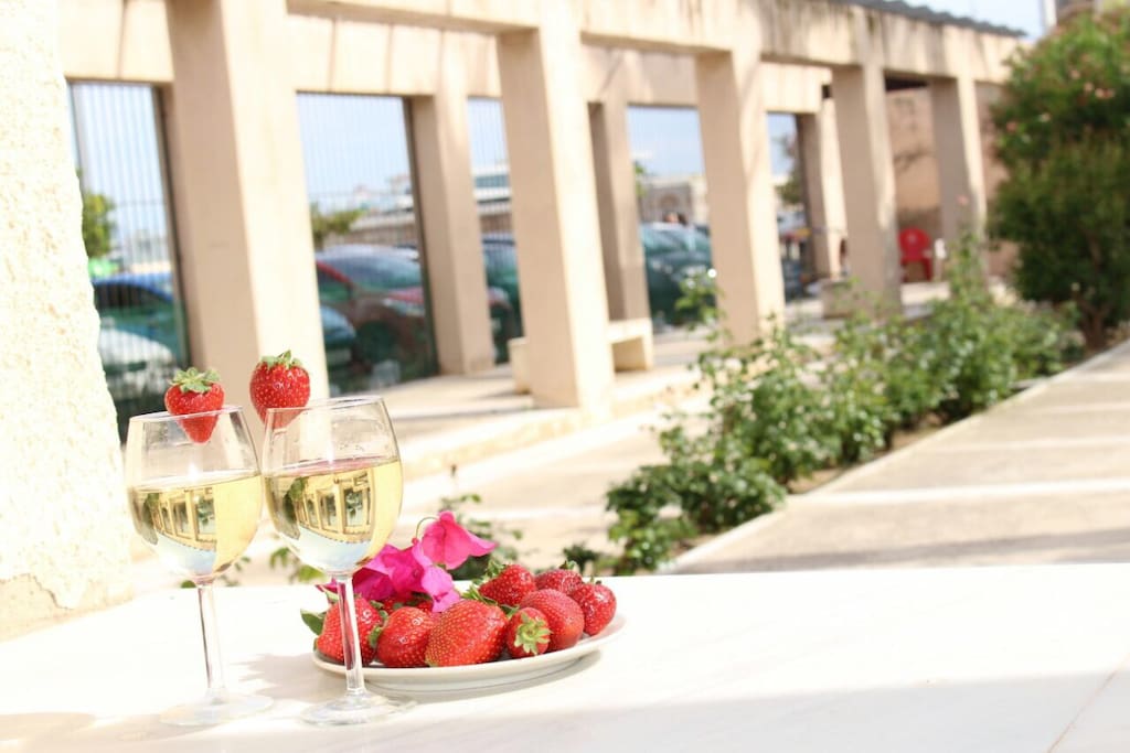 community patio