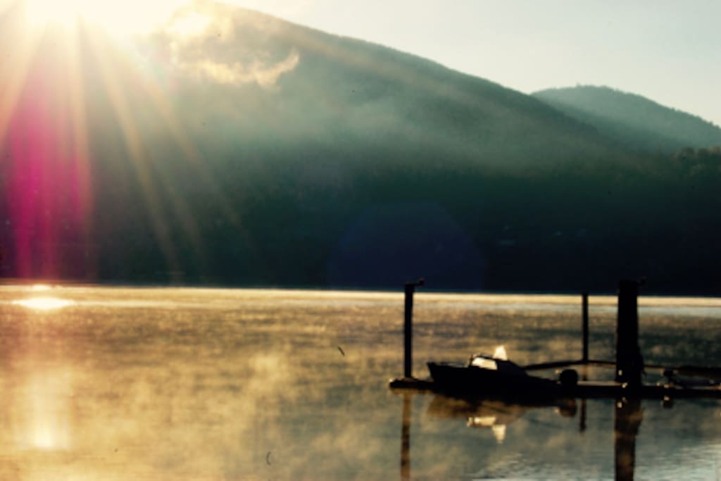 The community dock.