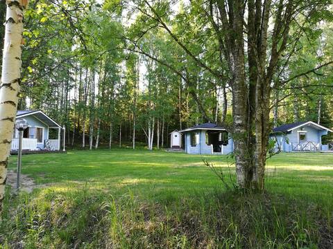Summer cottage in Kauhajoki on the banks of Ikkelänjoki