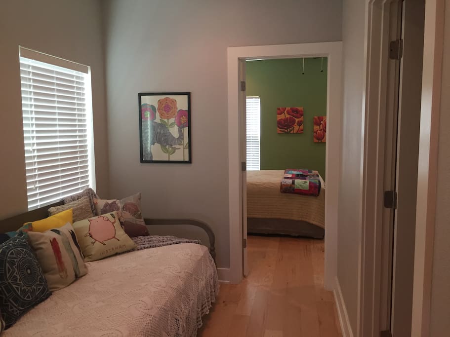 Hallway to your Private Room.