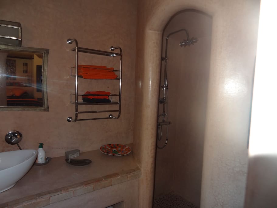 Salle de bain et toilettes privés