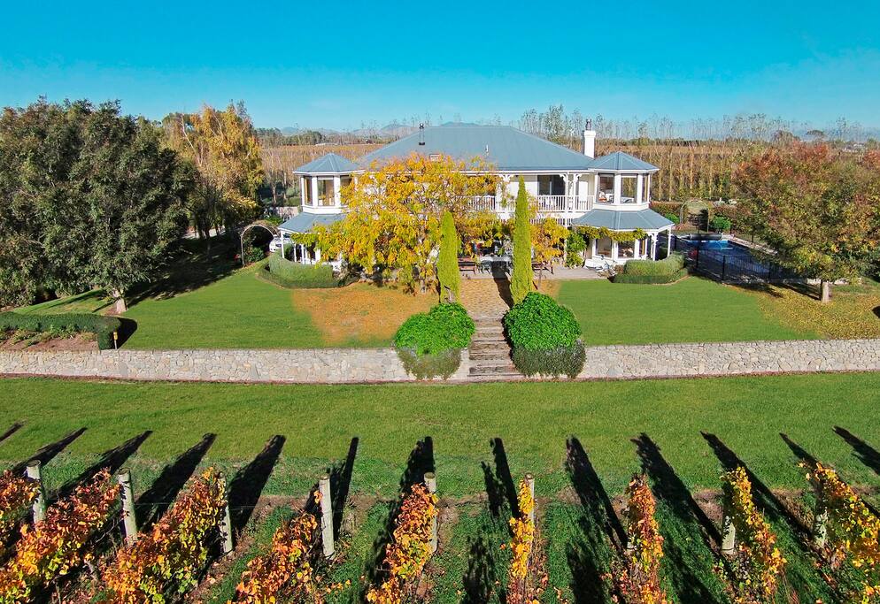 Drone's view of the house