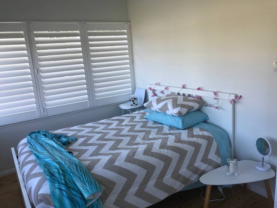 Be lulled to sleep by the sound of the nearby ocean.