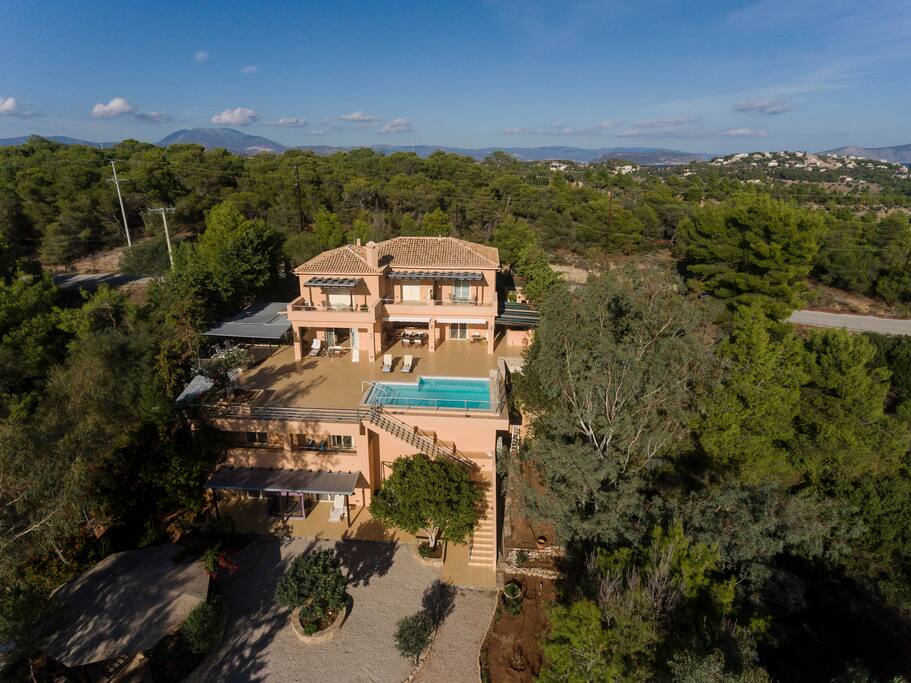 The villa