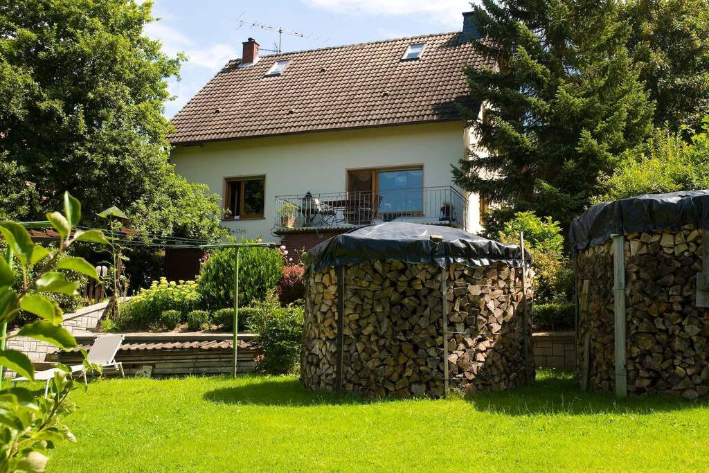 Haus Rückansicht