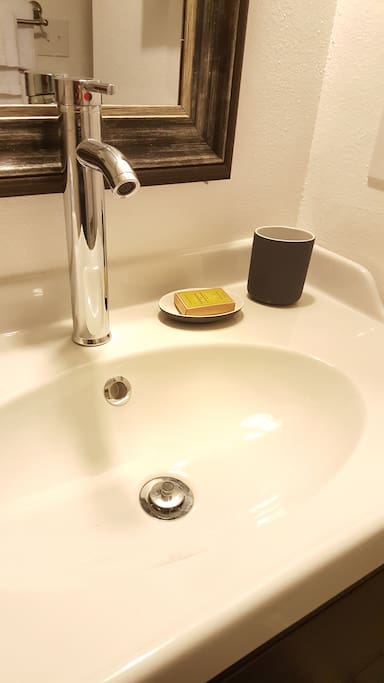 Clean bathroom