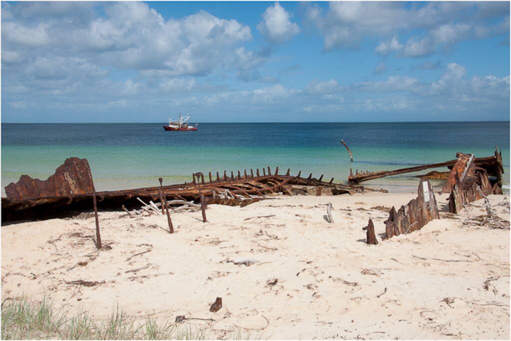 The wrecks at Bulwer