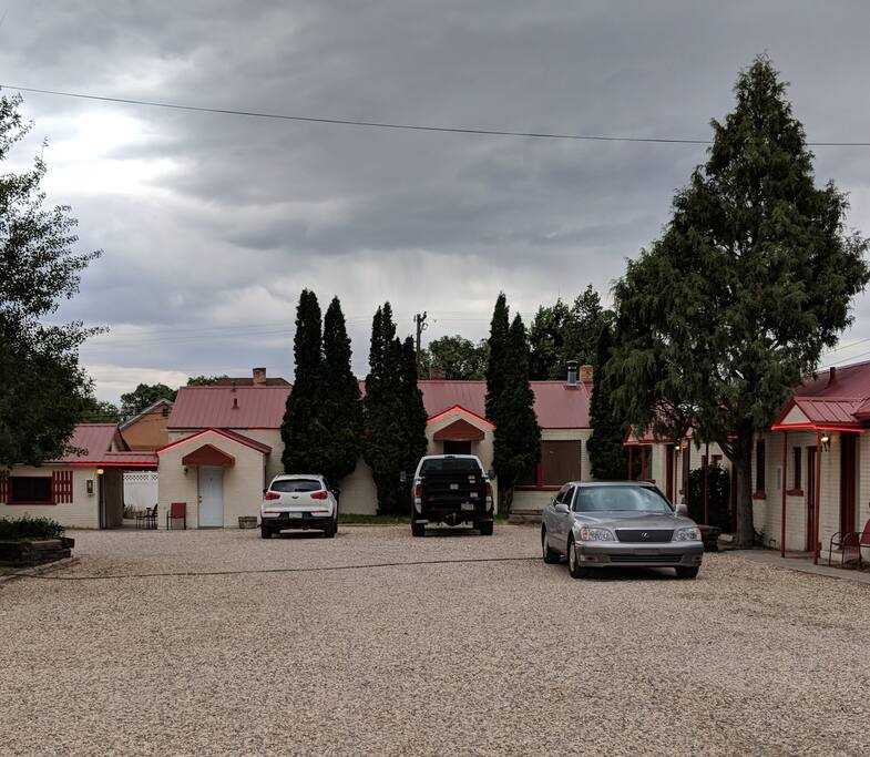 parking right in front of room access