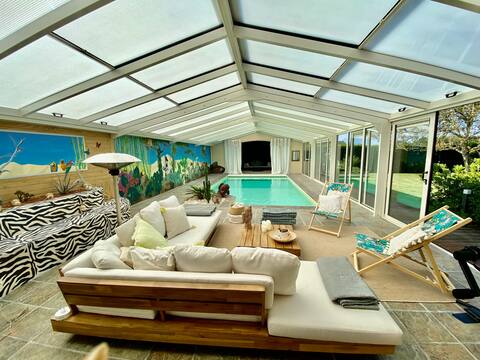 Villa located 40 minutes from Angers train station.