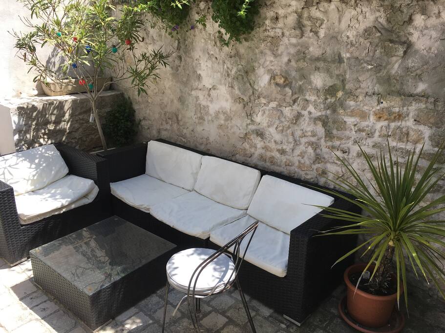 Canapé extérieur (pour la sieste ;)