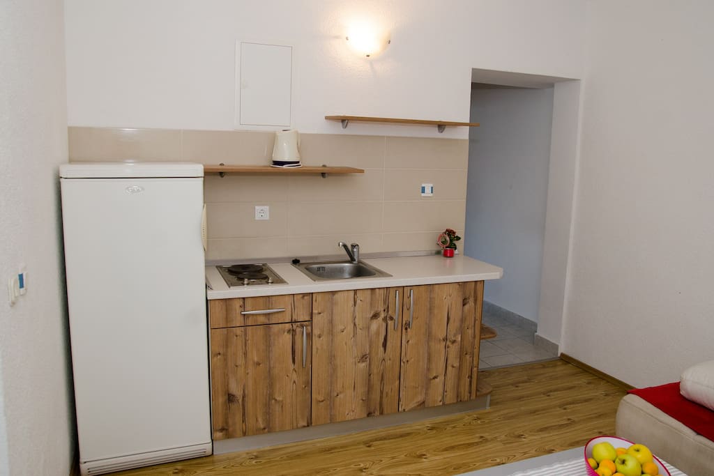 Kitchen in apartment no.1.