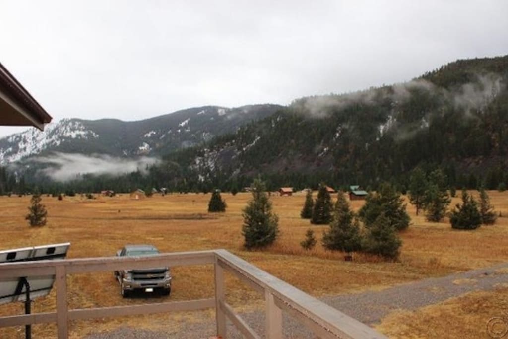 View from the deck in fall.