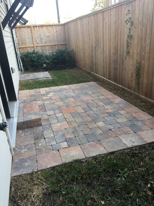 Small backyard