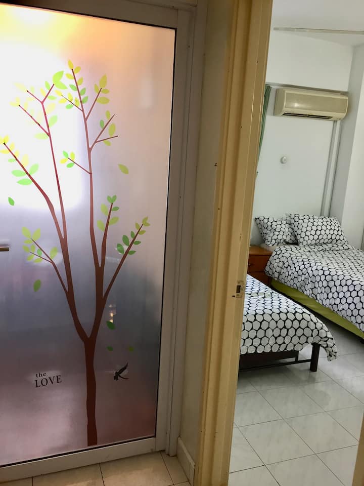 Chodba jednotky Kelana Jaya D'Putera do 2. a 3. spálne 