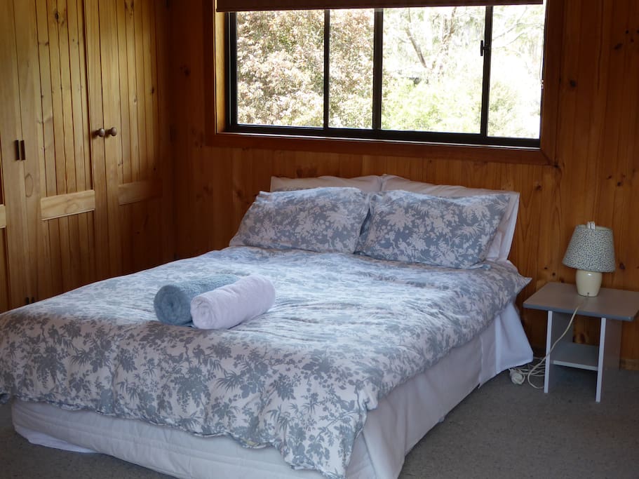 Double bed - room with a view