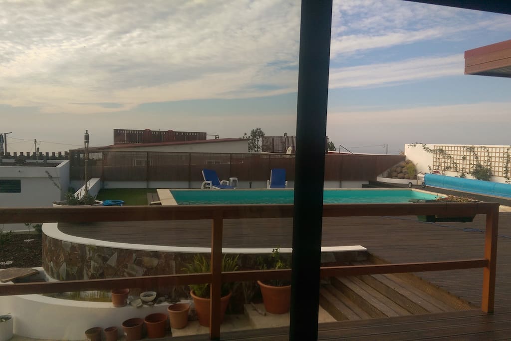 View from living room