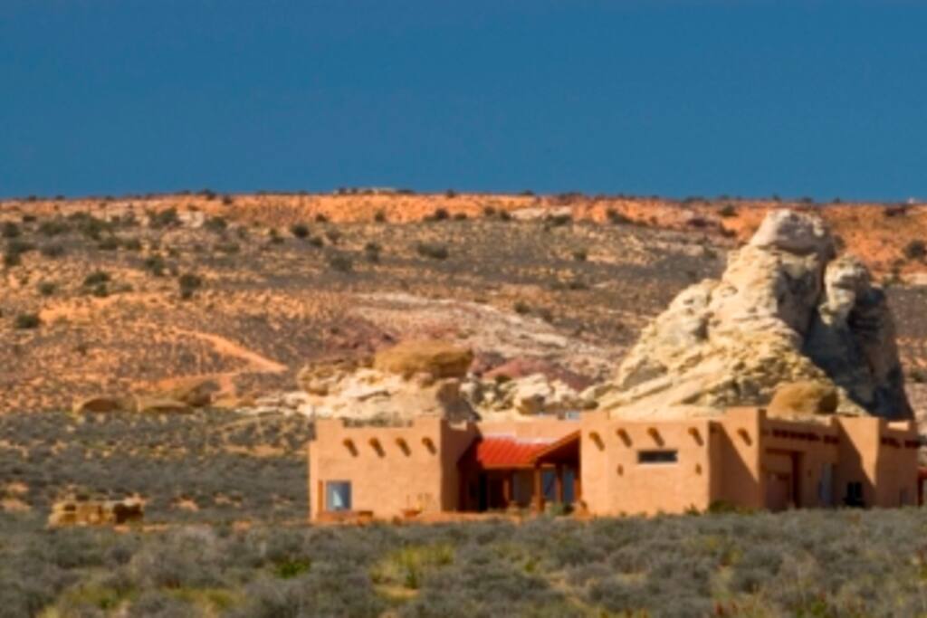 Straw bale home