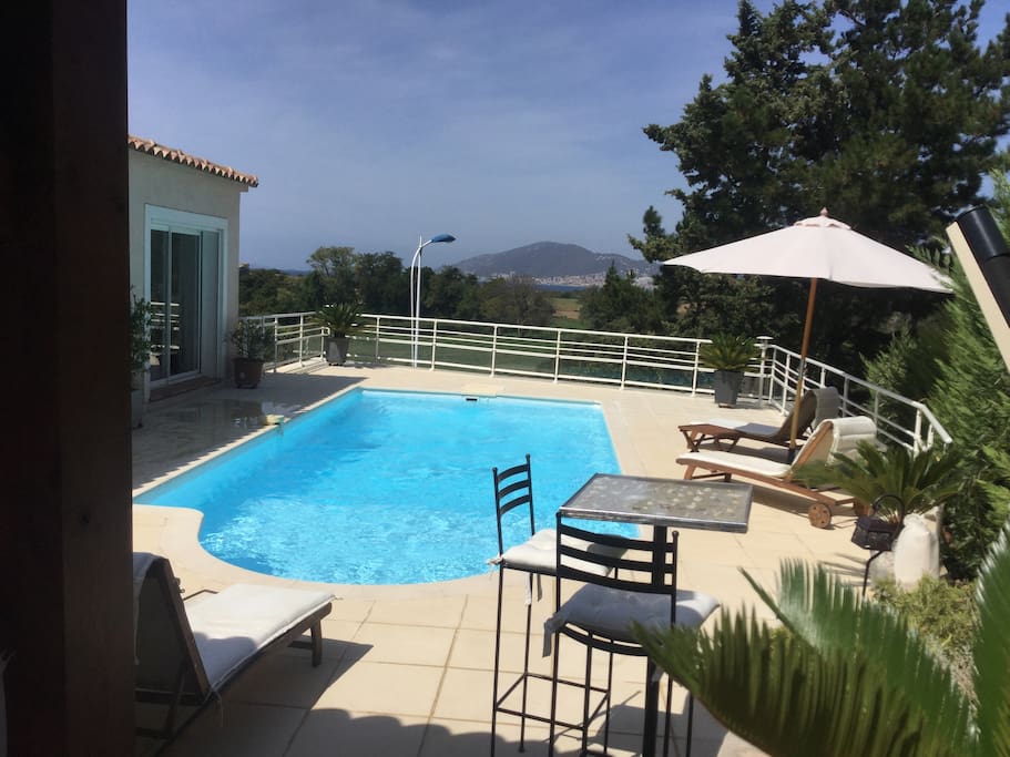 vue sur ajaccio et les sanguinaires
