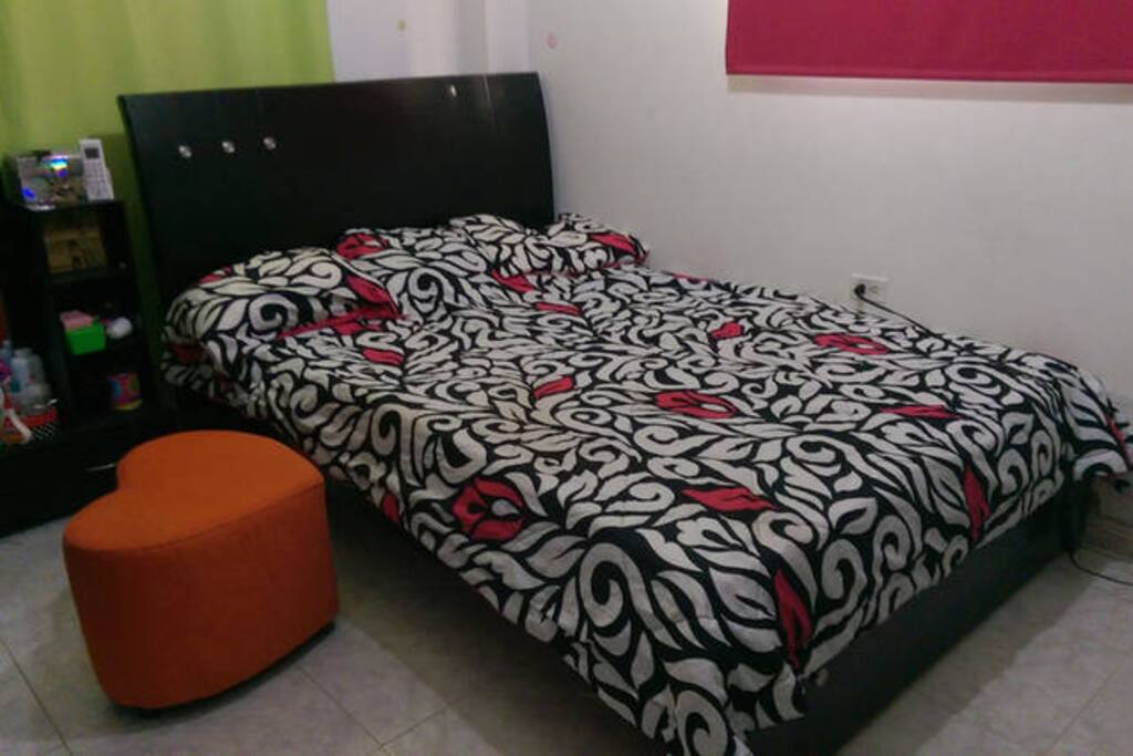 cama doble, perfecto para dos personas