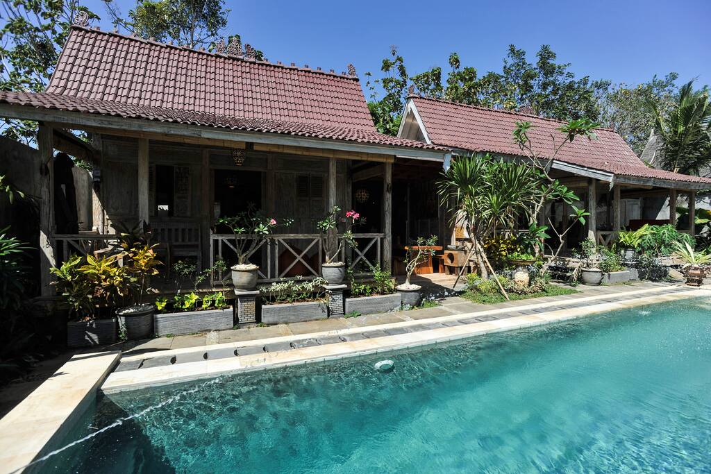 AGR ABLE MAISON EN BOIS DANS LE SUD DE BALI Cabanes   