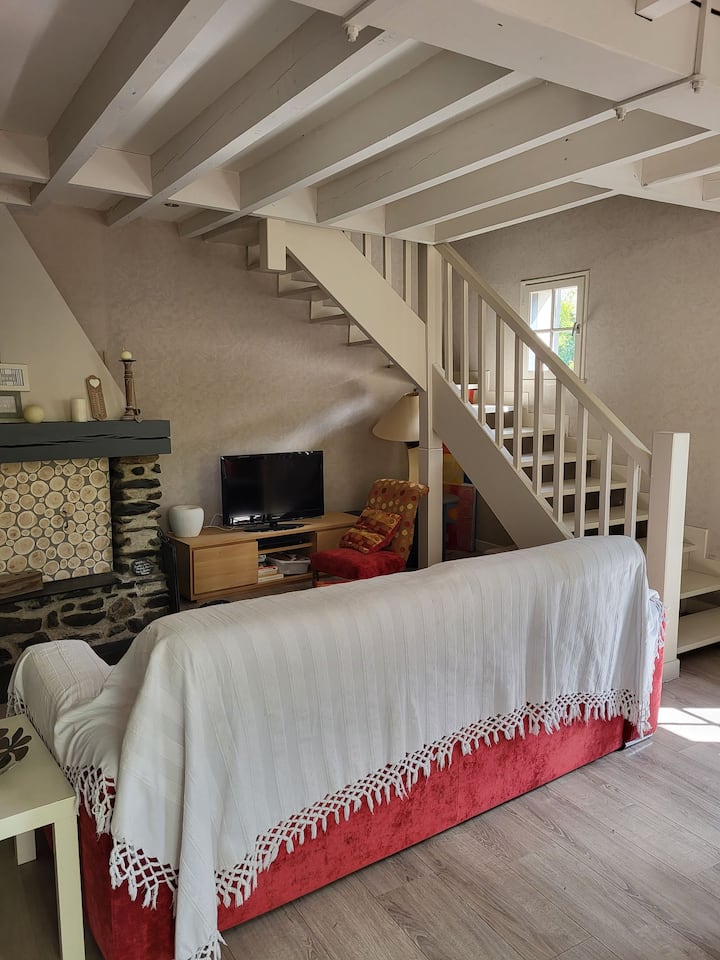 Cottage 5p Chaleureux Avec Terrasse Sur Rivière - Arreau