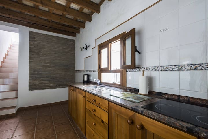 Restored patio house old Vejer