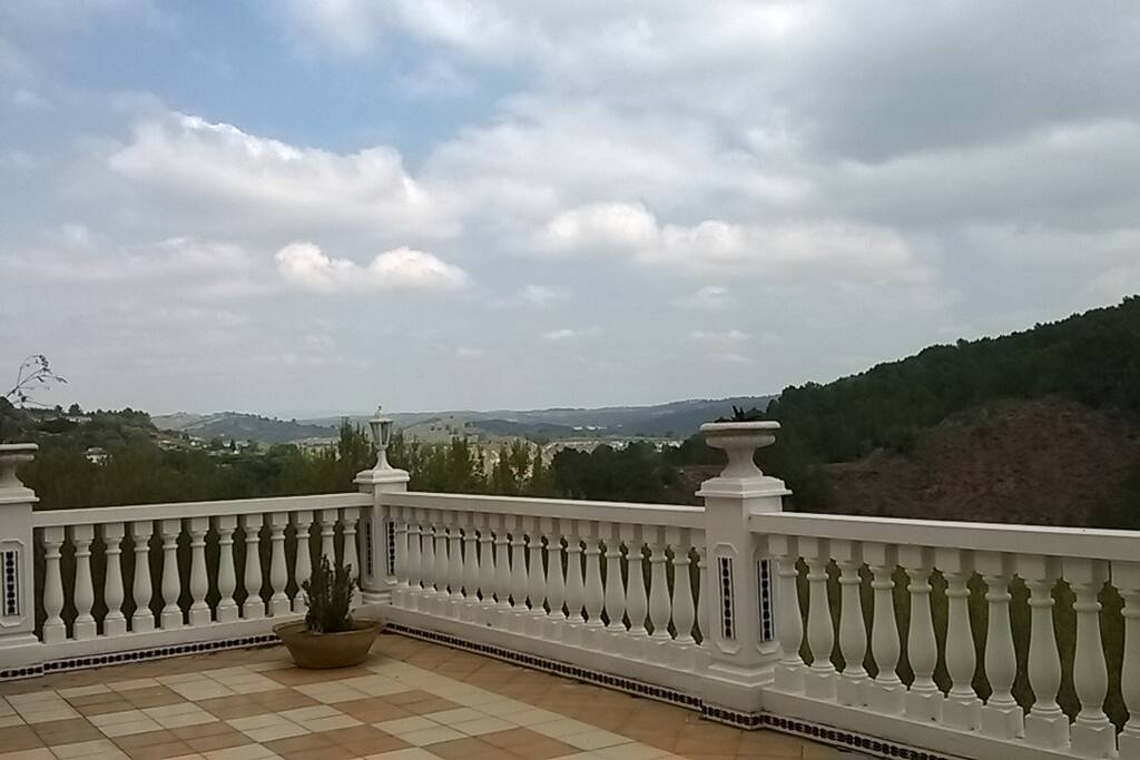 Vistas desde el patio