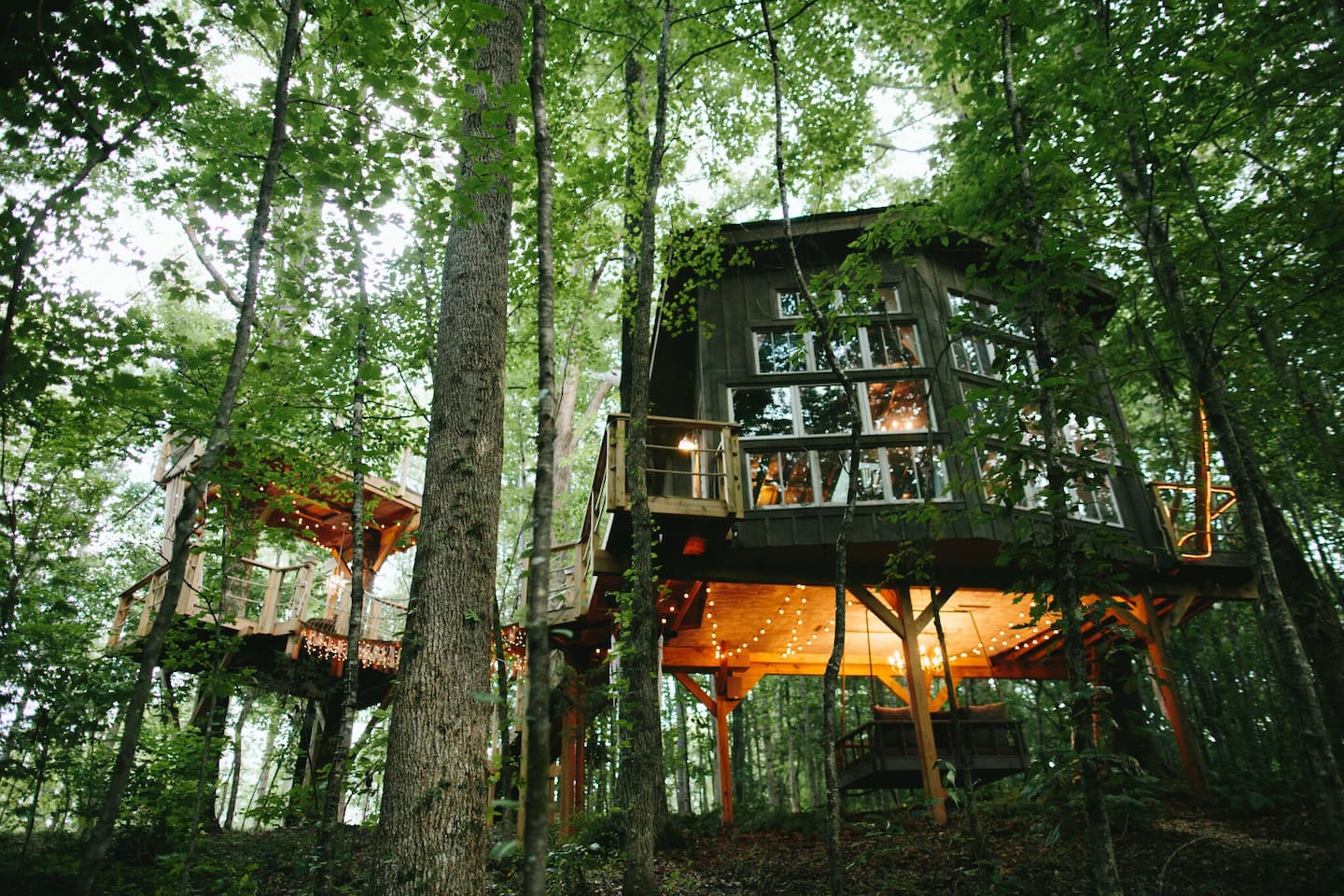 Our enchanted romantic treehouse retreat! (photo by Morning Wild Photography)