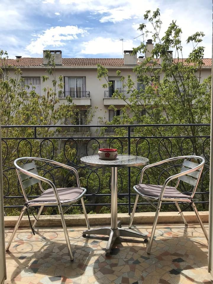 Charmant T2 Centre Ville,  Terrasse Sud, Climatisé - Aix-en-Provence