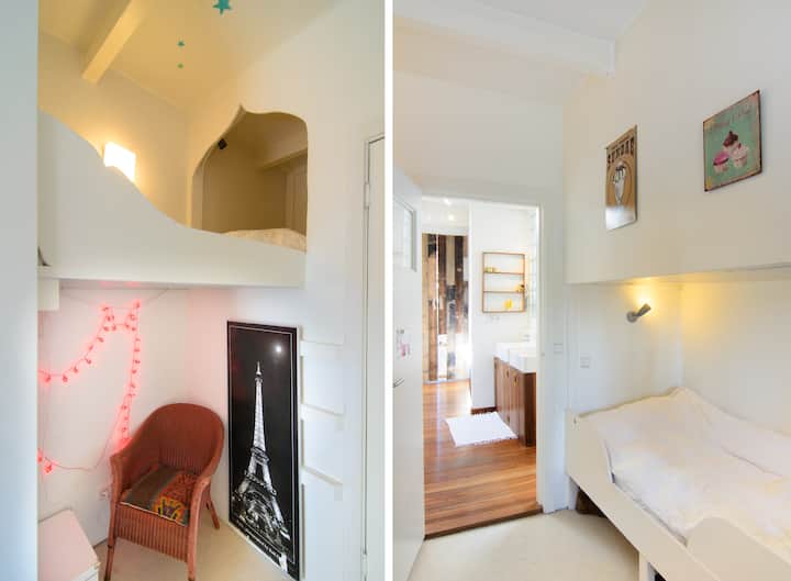 Საძინებელი ორი საწოლით