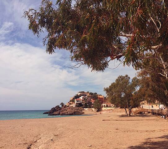 Bolnuevo Apt. A 30 second walk to beach