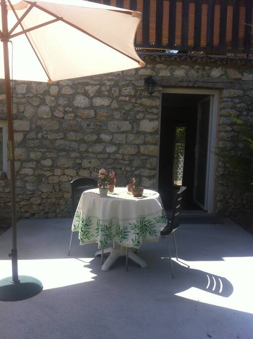 Terrasse privative