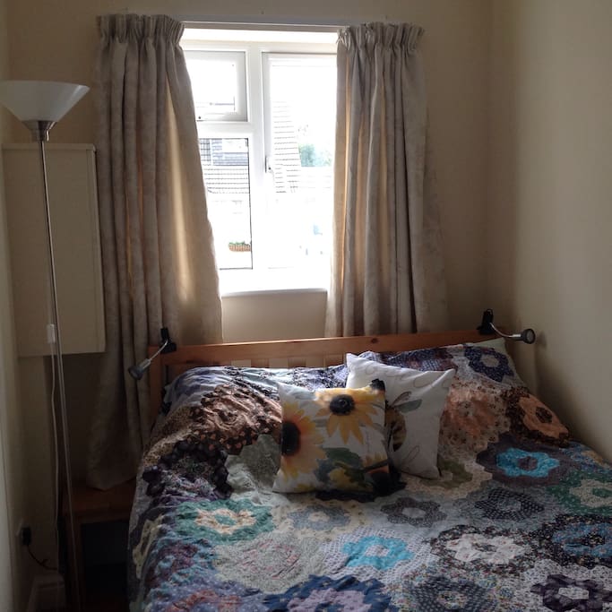 The bedroom has an Ensuite shower room and a very comfortable double bed.
