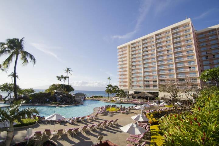 Kaanapali Beach OCEAN VIEW Luxury Condo, Sleeps 4+