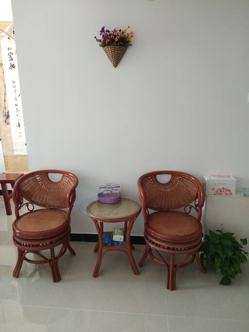 客厅休闲滕椅