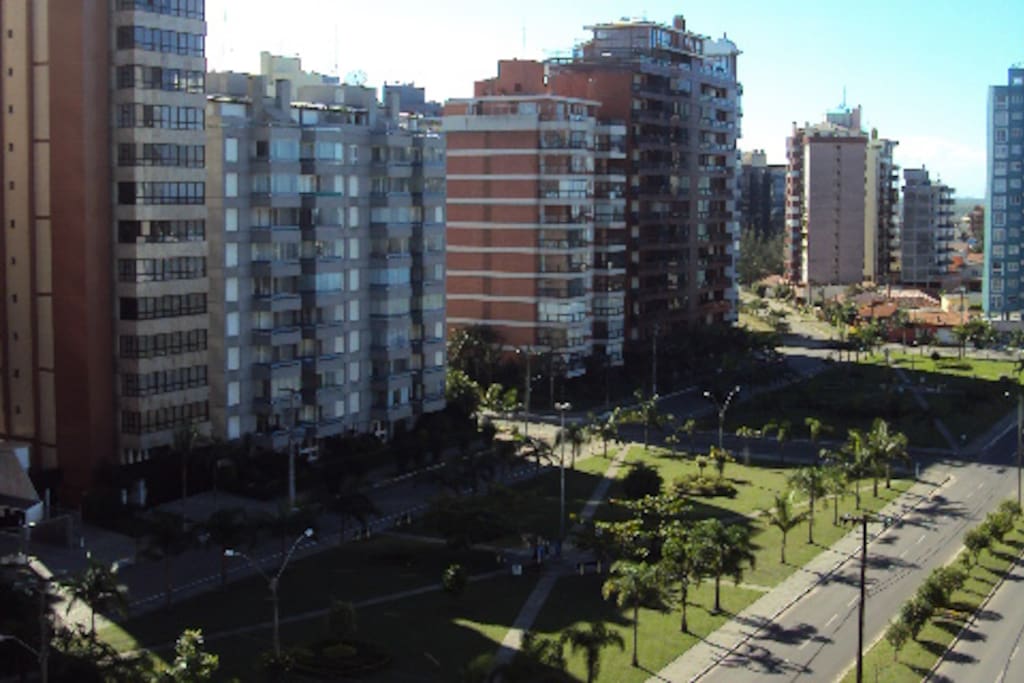 Região nobre, vista para as Quatro Praças