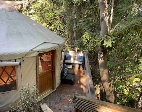 Creekside Yurt - Close to Beach & State Park