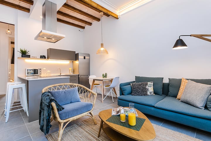 Unique Design 2 Bed In Sant Antoni - Barcellona