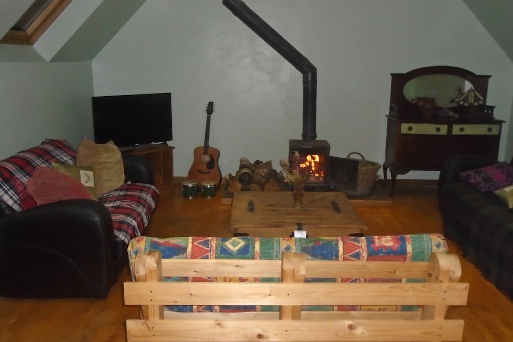 log burning stove perfect for the winter nights a warm highland welcome awaits